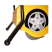 Anti-tip wheelie bars