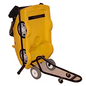 Anti-tip wheelie bars for stability